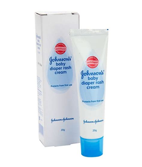 Johnsons Baby Diaper Rash Cream 20g Buy Johnsons Baby Diaper Rash