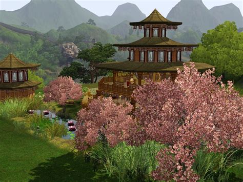 The Sims Resource Hanami Cherry Blossom Festival