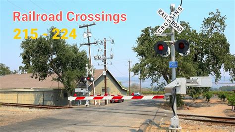 Railroad Crossings 215 To 224 Compilation Which One Is Your Favorite