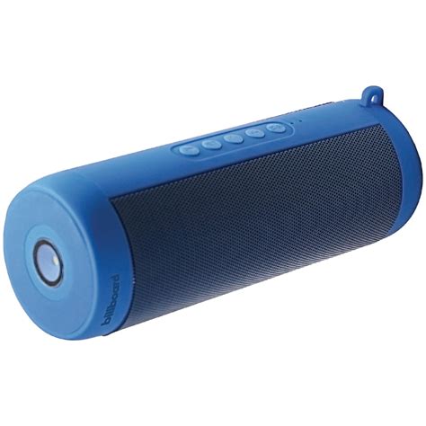 Billboard Bb727 Waterproof Bluetooth Speaker With Led Light Blue