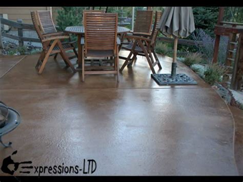 How To Stain Concrete Floors Outdoors Flooring Ideas