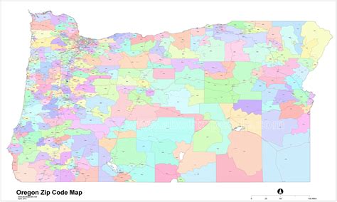Oregon Zip Code Map Or Zip Code Map