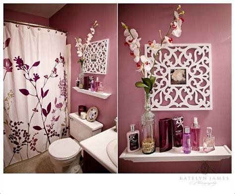 Pretty Purple Bathroom Decor Purple Bathrooms Girly Bathroom