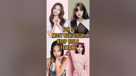 Top 5 Most Beautiful Kpop Idols Female Amazingworldfacts Facts