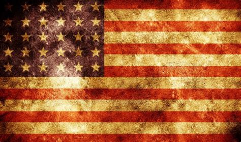 Grunge American Flag Free Stock Photo By 2happy On