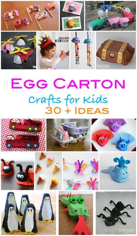 Recycled Egg Carton Craft For Children Pelitabangsa Ca