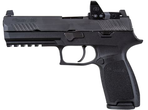 Sig Sauer P320 Full Size 9mm Nitron Contrast Sights Romeo1 Pro