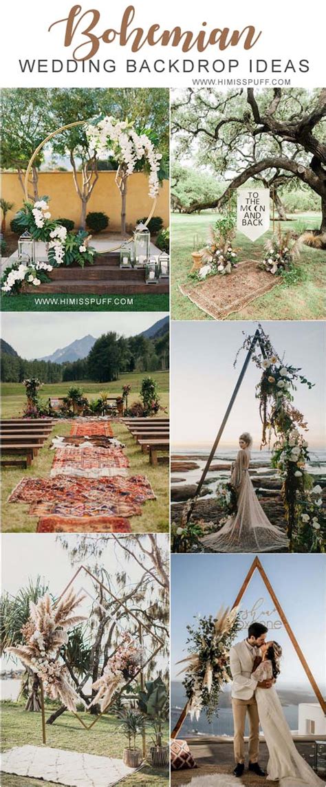 20 Boho Wedding Arches Altars And Backdrops Page 2 Of 2 Hi Miss Puff