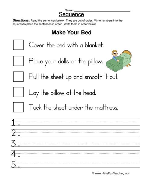 Reading Worksheets Have Fun Teaching Sequencing Worksheets Story
