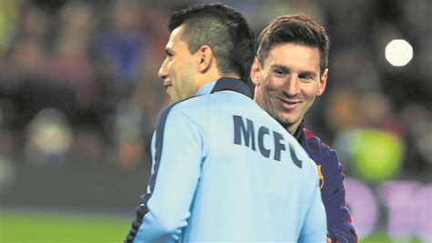 Kun agüero cerró su etapa en el manchester city para iniciar una nueva aventura en el camp nou; Sergio Aguero's entourage convinced Lionel Messi is going ...