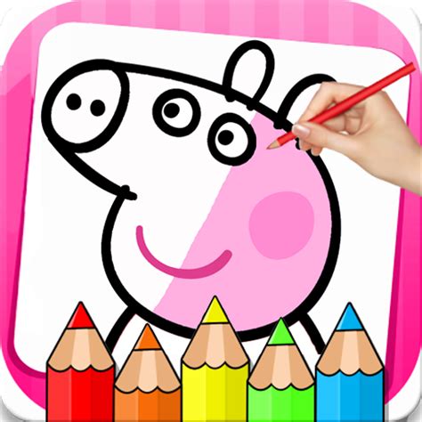 App Insights Coloring Pepa Pig Book And Drawing Game Apptopia