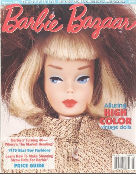 Barbie Bazaar Fashion Doll Collector Magazine February 1999 Oop