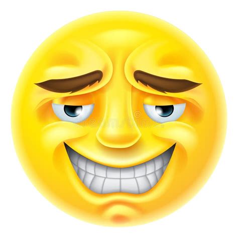 Emoticon Sorridente Di Emoji Illustrazione Vettoriale Illustrazione
