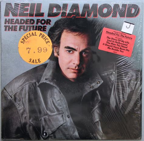 Neil Diamond Headed For The Future 1986 Pitman Pressing Vinyl