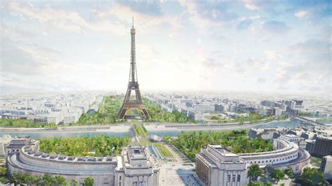 Paris Announces Plans For A Major New Park At The Eiffel