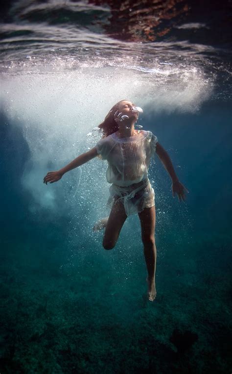 Breathe On Behance Underwater Photography Water Photography