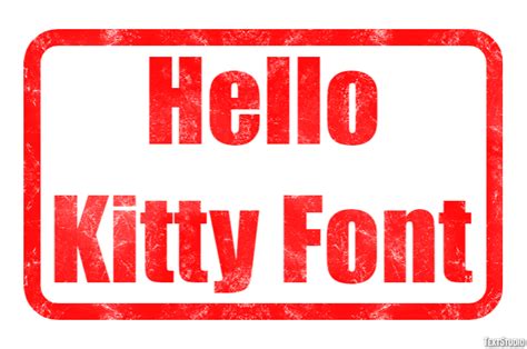 Hello Kitty Font Text Effect And Logo Design Font