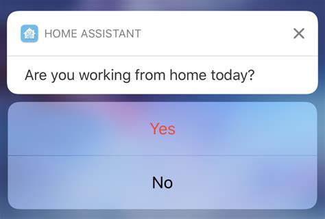 Using Actionable Notifications In Home Assistant Dan C Williams