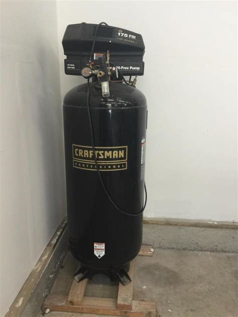 Sold At Auction Craftsman 7 Hp 60 Gallon 175 Psi Air Compressor Like New
