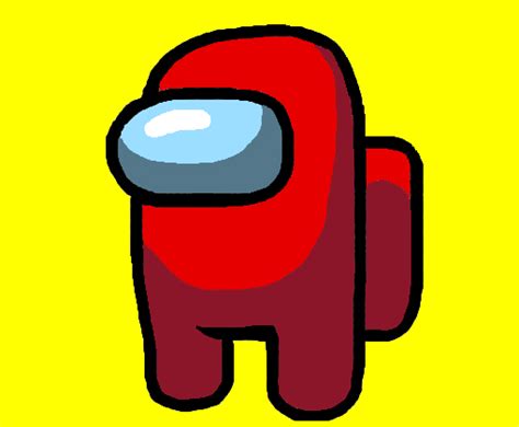Among us, character, red, imposter, icon, cartoon, alien, logo, png. among us red - Desenho de patrick002 - Gartic