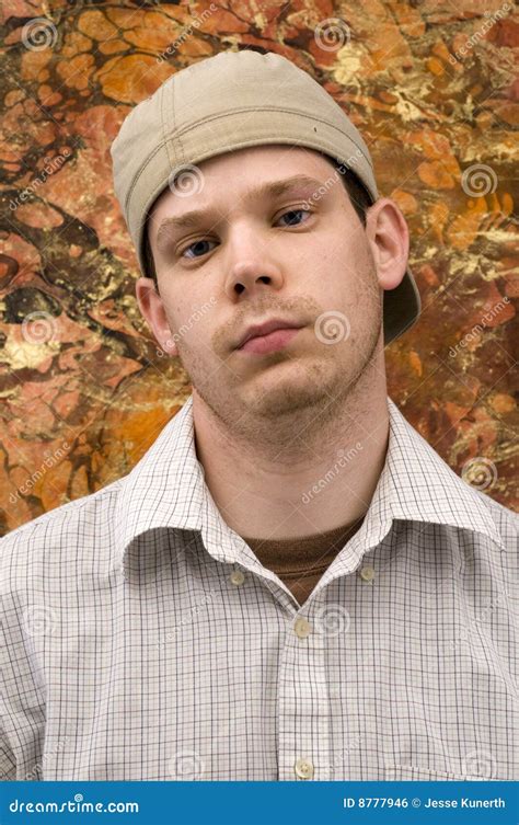 Young Man With Tough Look Royalty Free Stock Image Image 8777946