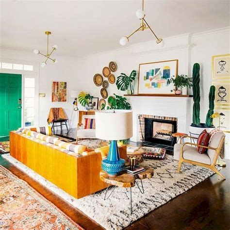 50 Perfectly Bohemian Living Room Design Ideas Sweetyhomee Living