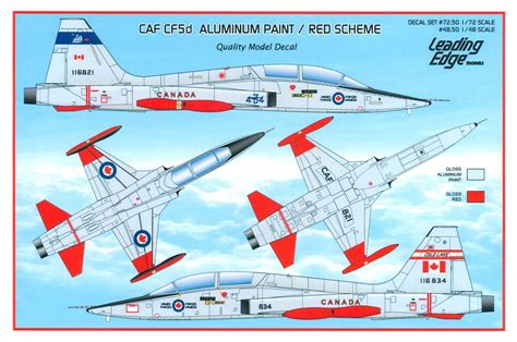 Leading edge has painted aircraft for airlines such as united, continental, delta, northwest, air canada, virgin america, us airways, ups, and the blue angels. Leading Edge 48.50 - CAF-CF5d Aluminum Paint / Red Scheme