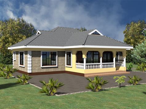 Modern 2 Bedroom House Plans In Kenya 3 Bedroom House Plan Bodenewasurk