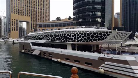 Lotus Yacht At Dubai Marina 09022017 Youtube