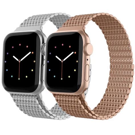 Igk Compatible For Apple Watch Band 38mm 40mm 42mm 44mm Stainless