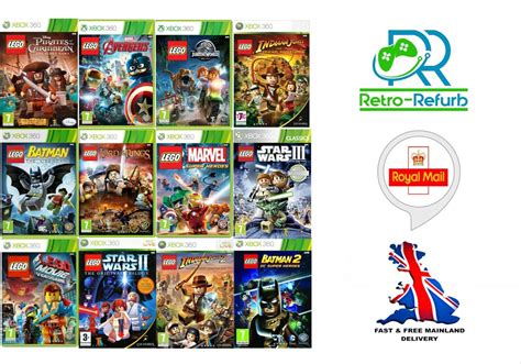 Lego Games Xbox 360 Choose Your Title Uk Fast Post Up To 15 Off