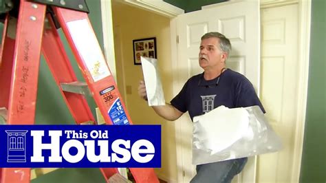 There were 2 connected 4x8 sheets that were the problem. How to Repair a Cracked Drywall Ceiling - This Old House ...