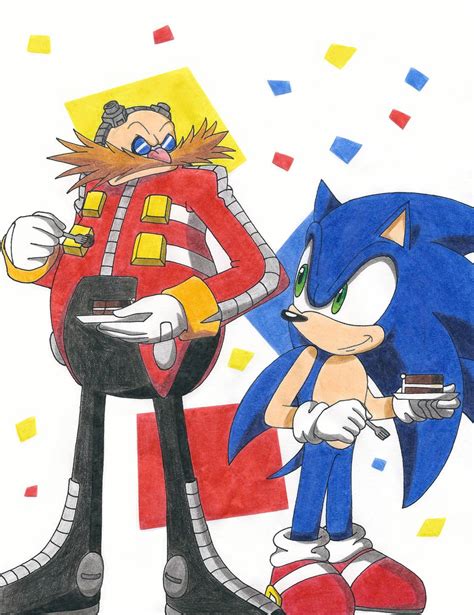 Sonic And Eggman By Redfire199 S On Deviantart