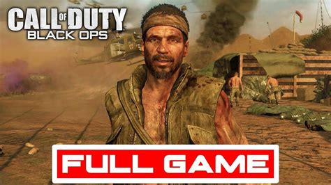 Call Of Duty Black Ops 1 Gameplay Walkthrough Part 1 Full Game 1080p
