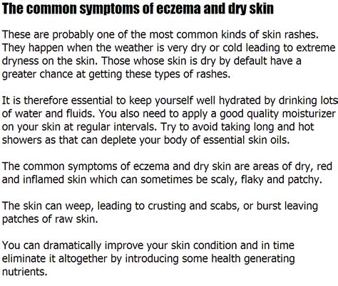 Dry Skin Rash The Common Symptoms Of Eczema And Dry Skin Hartevanblog