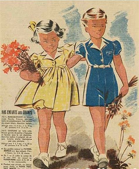 The 1940s 1947 Childrens Fashion