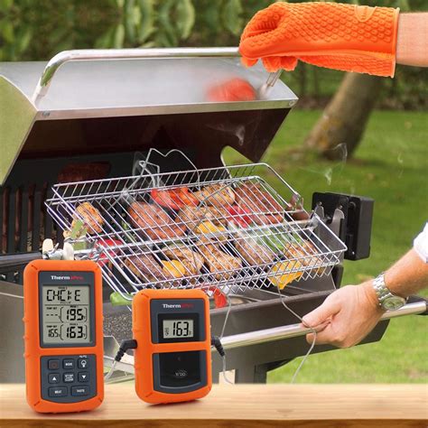 Thermopro Tp 20 Remote Wireless Digital Bbq Oven Thermometer