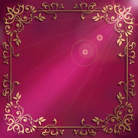 Elegant Background With Decorative Frame Download Free Vectors