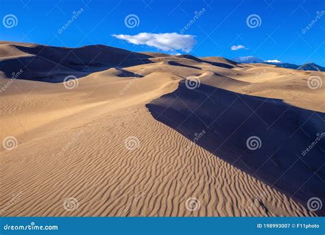 Great Sand Dunes National Park In Colorado Stock Image Image Of