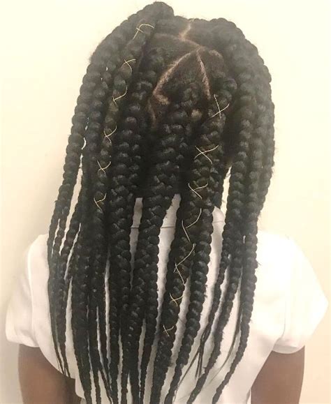 Box Braids Mixed Girl Style And Care Jamaican Hairstyles Blog