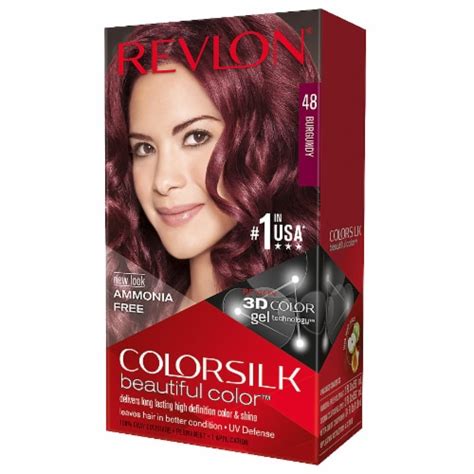 Revlon® Colorsilk Beautiful Color 48 Burgundy Hair Color Kit 1 Ct Fred Meyer