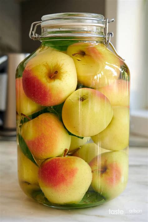 Homemade Fermented Apples Taste Of Artisan