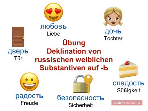 russische weibliche substantive die auf weichheitszeichen Ь enden russlandjournal de