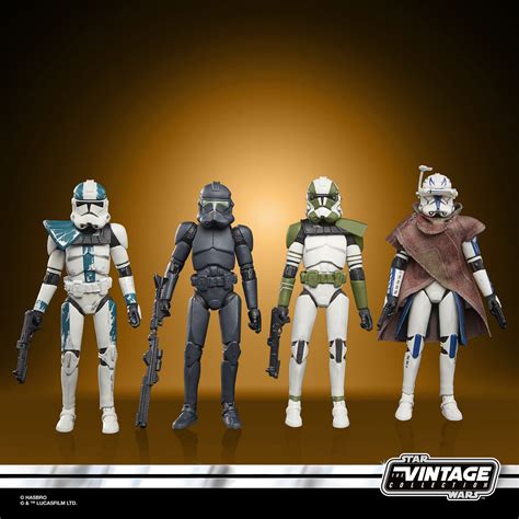 Hasbro Reveals Star Wars The Bad Batch Vintage Collection 4 Pack