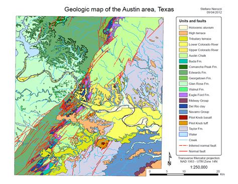 Geologic Map Of Texas