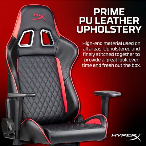 Hyperx Blast Gaming Chair Ergonomic Gaming Chair Leather Upholstery