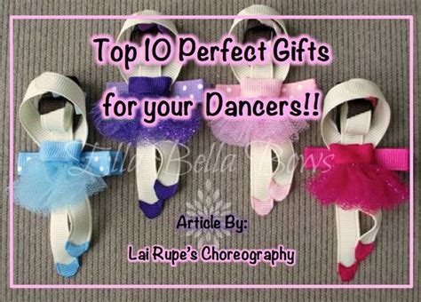 The Perfect Holiday Gifts For Dancers Diy Dance Gifts Dance Team