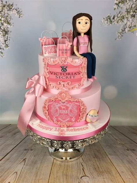 Victoria secret pink cake images. Victoria Secret Birthday Cake - Mel's Amazing Cakes