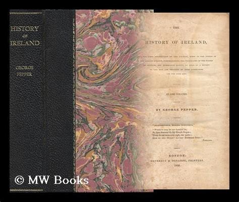 The History Of Ireland From The First Colonization Of The Country