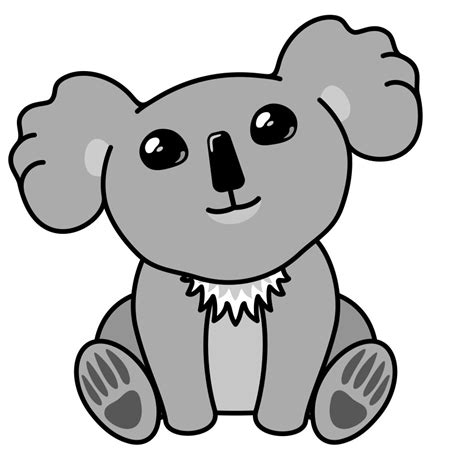 Koala Drawing Cute At Getdrawings Free Download